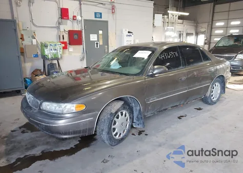 2002 Buick Century Custom z USA, uszkodzony, nr VIN 2G4WS52J521207266